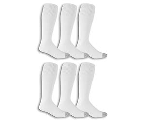 Fruit of the Loom Web-cpk M8218w6-web-cpk - Calzini robusti, da uomo, colore: Bianco/Opulent, 37,5-46 EU (confezione da 6), Bianco/giardino opulento, 37.5-46 EU