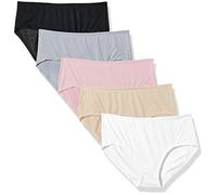 Fruit of the Loom Women's 5pk Premium Breathable Lowrise Brief, Assorted, 6