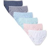 Fruit of the Loom Women's 6 Pack Premium Ultra Soft Bikini, Assorted, 5