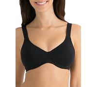 Fruit of the Loom Women's Anti-Gravity Wire-Free Bra, Black, 36C