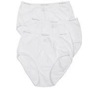 Fruit of the Loom Women's Classic White 3-Pack Brief Panties