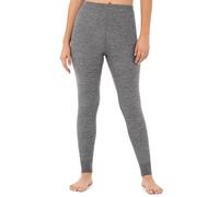 Fruit of The Loom Women's Micro Waffle Premium Thermal Bottom, Smoke Heather, Medium