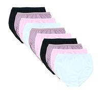 Fruit of The Loom Women's Underwear Cotton Brief Panty Multipack, Body Tone Assorted (10 Pack), Large (7)