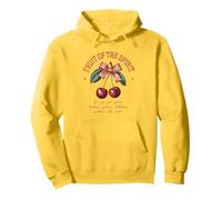 Fruit Of The Spirit Chrisitan Vintage Bibbia Verse Cherries Felpa con Cappuccio