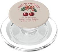 Fruit Of The Spirit Chrisitan Vintage Bibbia Verse Cherries PopSockets PopGrip per MagSafe