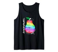 Fruit of The Spirit Fun Christian Bibbia Verse Rainbow Pera Canotta