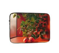 Fruit on the windowsill - Custodia antiurto per laptop, sottile, leggera, portatile, da viaggio, per 10"