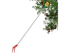 Fruit Picker, Three Claws Telescoping Fruit Picker, Adjustable Length Handheld Gatherer, Harvesting Equipment for Pears, Loquats, Avocados, Cherries, Persimmons, 1 Piece