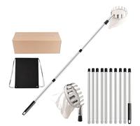 Fruit Picker Tool, Basket Pole Catcher, Ergonomic Grip Design, Sturdy Professional Build Material, Ideal for Harvesting Fruit, Garden Tasks and Outdoor Home Agriculture