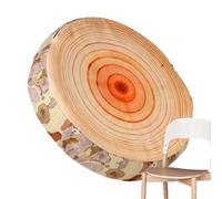 Fruit Pillow, Round 3D Stuffed Seat Cushions in Kiwi Orange Lemon Watermelon Designs, 1 Piece Plush Throw Pillows, Soft Decorative Cushion for Sofa Bed Kids Room Classroom Living Room or Lounge Chair