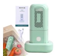 Fruit Purifier Washer, Portable Vegetable Cleaner, High Efficiency Ionic Purification Spinner with Usb Rechargeable Design, Excellent for Home Kitchen Salad Travel Preparation