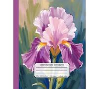 Fruit Smile Everyday Journal: A Beautiful 7.5 x 9.25 Inch College-Ruled Notebook with 110 Pages Featuring Elegant Iris Floral Art