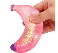 Fruit Squeeze Toys - Soft Silicone Stress Relief for Focus Calm | Slow Rising Fidget Toy for Hand Exercise Relaxation, Squishy Texture Sensory Tool for Boys Girls Teens Adults Home Office Study