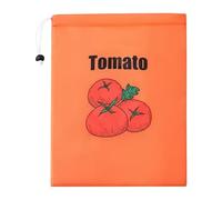 Fruit Storage Pouch, Produce Bag, Polyester Aluminum Film Build, Sealing Design, Reusable Grocery Bag for Home Travel Onion Banana Lunch Meal, 12.99x10.24x0.39 Inches, 1-Piece