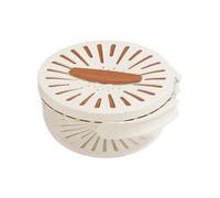 Fruit Strainer, Vegetable Washing Basket, Food-Safe Colander with Lid, Foldable Handle, Sturdy Drainer Container, Multi-Purpose Cleaning Tool, Ideal for Veggies, Berries, Grapes