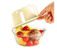 Fruit Strainer | With Silicone Brush Kitchen Storage Drain Basket | Fruit