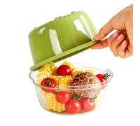 Fruit Strainer | With Silicone Brush Kitchen Storage Drain Basket | Fruit