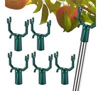 Fruit Tree Branch Support, Metal Tree Crutch Device, Adjustable Leaning Straightener, 3.94x2.36 Inches, Rust Proof Limb, Ideal for Ornamental Plants, Vineyards, Outdoor Gardening