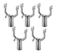 Fruit Tree Branch Support, Metal Tree Crutch Support Device, Alloy Leaning Adjustable Straightening Rust-Proof Limb Supports for Ornamental Outdoor Planting, Vineyards, and Flower House, 3.94x2.36 inc