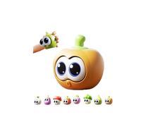 Fruit Vegetables Sensory Fidget Toys,Cute Fruit & Vegetable Squish-y Toys with Popping Eye,Easter Basket Stuffers,Stress Relief for Kid Adult,Easter Eggs Hunt Party Favors Gifts and Classroom Prizes