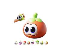 Fruit Vegetables Sensory Fidget Toys,Cute Fruit & Vegetable Squish-y Toys with Popping Eye,Easter Basket Stuffers,Stress Relief for Kid Adult,Easter Eggs Hunt Party Favors Gifts and Classroom Prizes