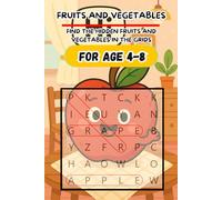 Fruit & Veggie Word Hunt: A Tasty Word Search Adventure: Healthy Puzzle Fun for Kids Ages 4-8