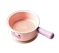 Fruit Washing Bowl, Vegetable Strainer Basket, Handle Drain Colander