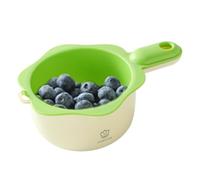 Fruit Washing Bowl with Strainer | Double Layer Colander with Handle for Easy Draining | Multi-Purpose Vegetable and Fruit Washer for Kitchen, Ringraziamento, Natale