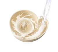 Fruit Washing Bowl with Strainer, Rotating Drain Basket for Produce, Animal-Inspired Colander Storage Bowl, Layer Rinsing Container, Ideal for Kitchen Use, Dorm Rooms, Picnic Prep