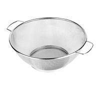 Fruit Washing Colander - Steel Mesh Strainer, Kitchen Rinse Colander, Heat Safe, Draining Bowl, Fine Filter Form | Colanderr For Berry, Spaghetti, Salads, Pasta Rinse, Vegetable Wash