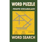 Fruit Word Search Puzzle Challenge: Vibrant Fruits Word Search
