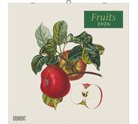 Fruits 2026 - Broschürenkalender - mit historischen Abbildungen alter Obstsorten von Pierre Antoine Poiteau ¿ Format 30 x 30 cm