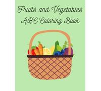 Fruits and Vegetable ABC Coloring Book