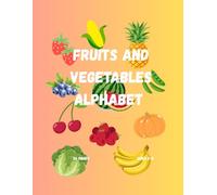 Fruits and Vegetables Alphabet Coloring Book