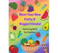 Fruits and Veggies colouring book