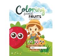 Fruits Coloring and Tracing Booklet