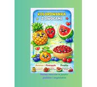 Fruits colouring book