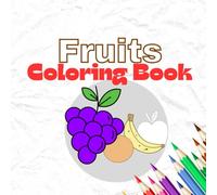 Fruits colouring book