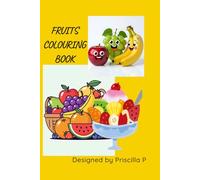 FRUITS COLOURING BOOK