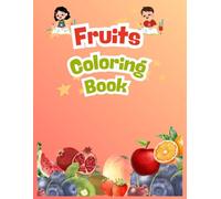 Fruits colouring book