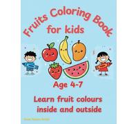 Fruits Colouring Book For Kids