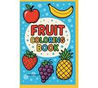 Fruits colouring book for kids