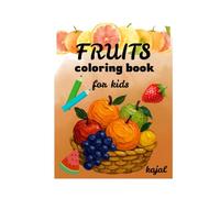 fruits colouring book for kids
