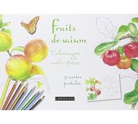 Fruits de saison: Coloriages anti-stress