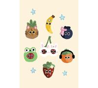 Fruits of the Spirit: 6 x 9 Wide-Ruled Notebook, 110 pages, Aesthetic Christian Journal