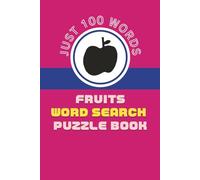 Fruits Word Search Puzzle Book with Solutions
