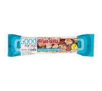 Fruittella Good For You Cocco e Fave di Cacao, Barrette, Healthy Snack, con Mandorle e Semi di Chia, con Frutta Secca e Disidratata, Confezione da 16 Barrette, Snack Sano Senza Glutine e Ricco di Fibre, per una Pausa Buona e Gustosa