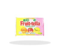 Fruittella Summer Fruits - Caramelle alla Frutta con Succo Naturale - Confezione da 4x4 Stick - Vegano