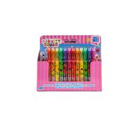 FRUITY SQUAD - Set di 12 mini penne gel profumati per bambini, colori assortiti