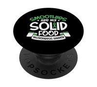 Frullati al posto dei solidi - Umorismo sulla gastroparesi PopSockets PopGrip Adesivo